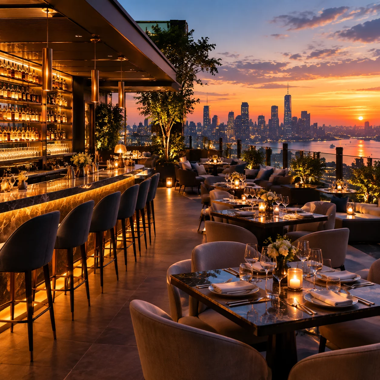 Genting Hotel and Spa at Resorts World dining and bar
